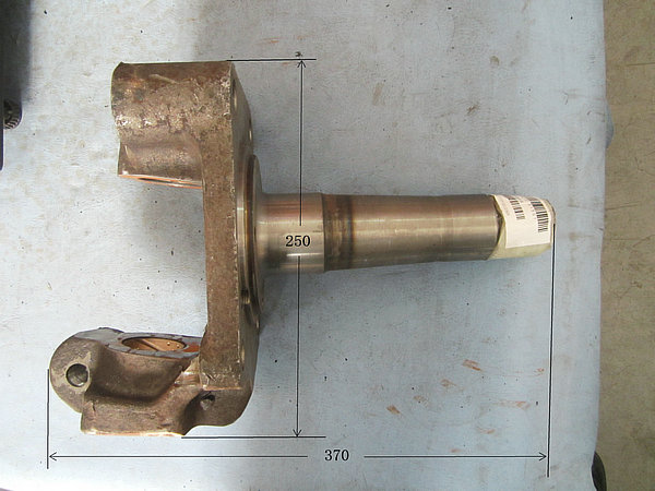 Left steering joint and bushing assembly