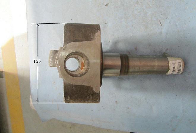 Left steering joint and bushing assembly-1