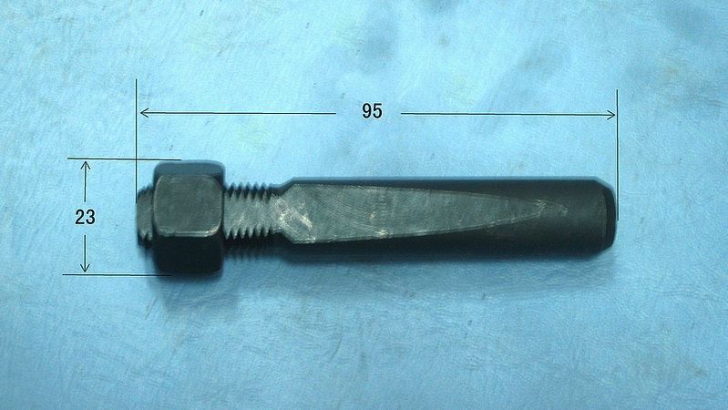 Wedge lock pin