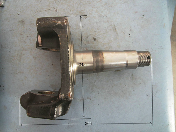 Assemblage à droite de la poignée