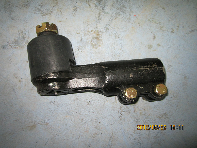 Right cross-tie ball head assembly