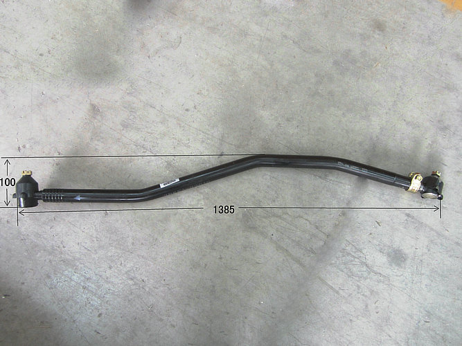 Steering straight rod