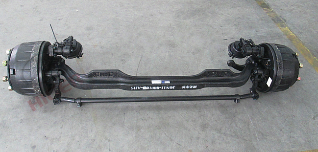 Front axle assembly (left spring 3.2T Renhe drum)-1