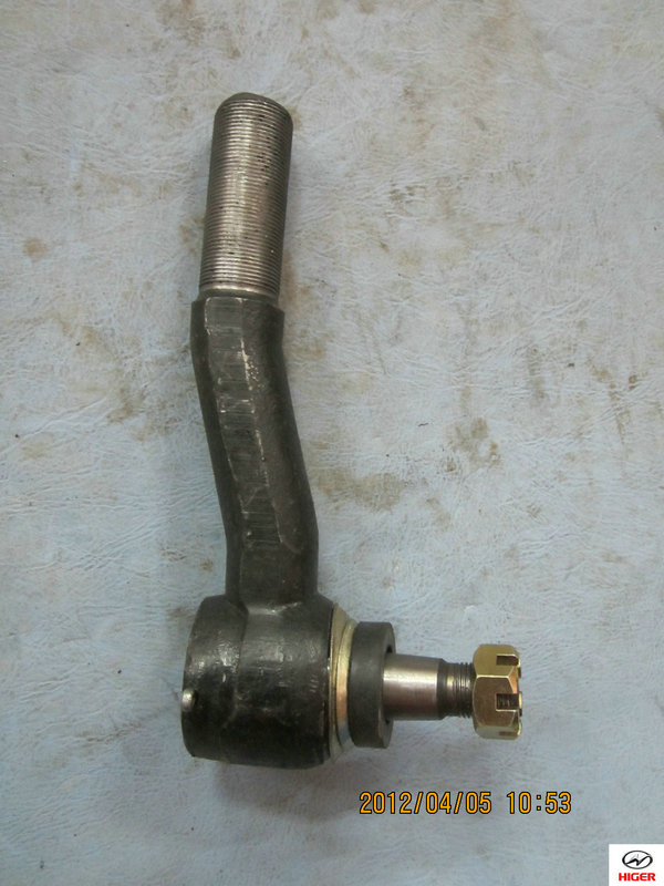 Assemblage à gauche de la tige de traction horizontale