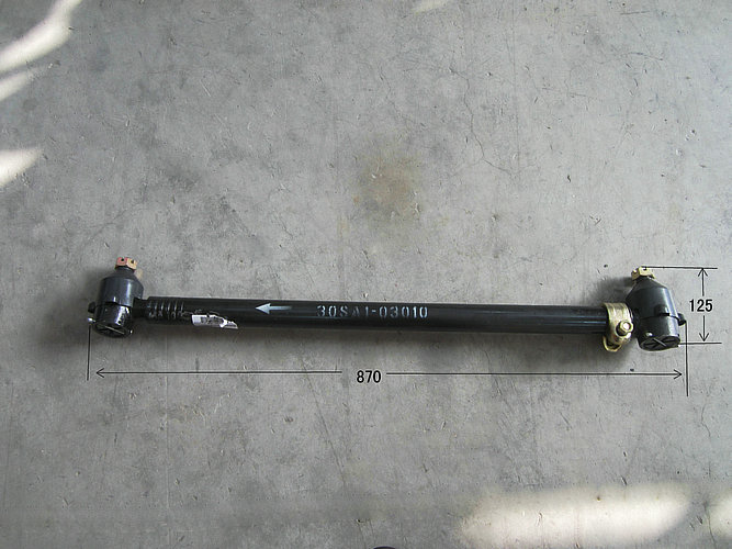 Steering straight rod