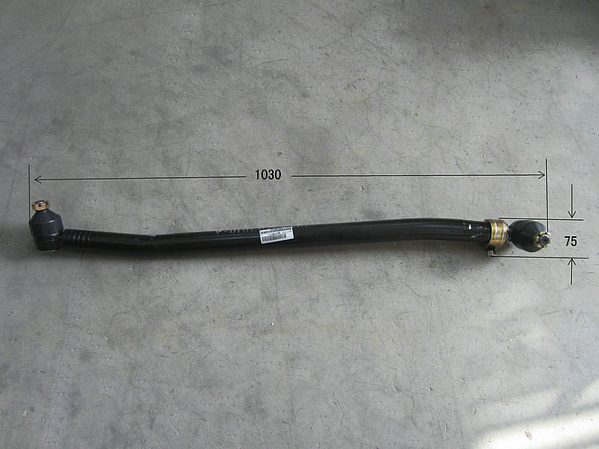 Steering straight pull rod (front)