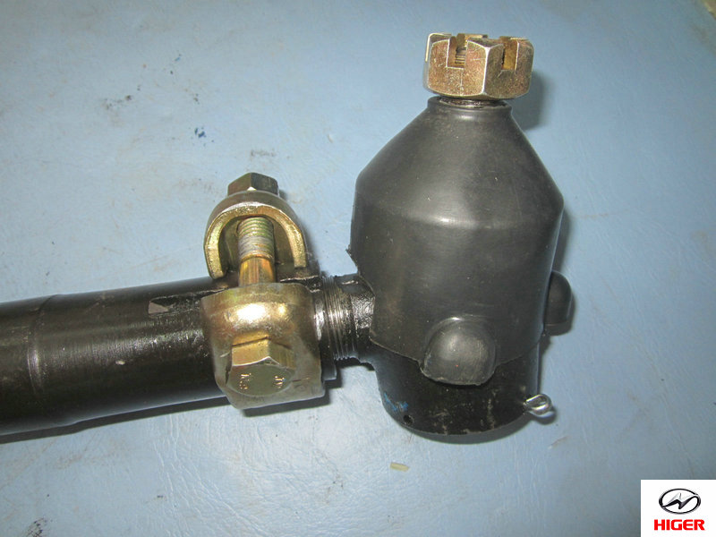 Steering straight rod