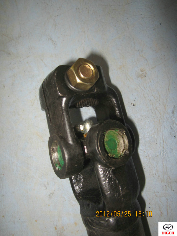 Steering straight rod