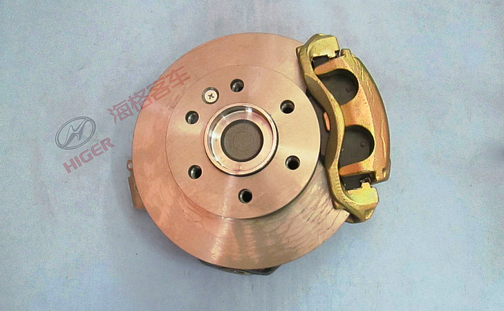 Steering knuckle braking assembly (left)-1