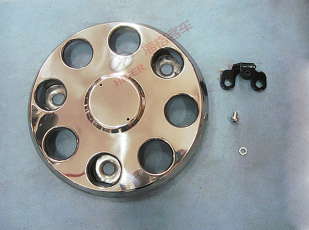 Front wheel cover (half stainless steel)