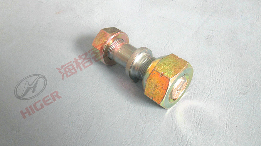 Left front wheel bolt nut assembly