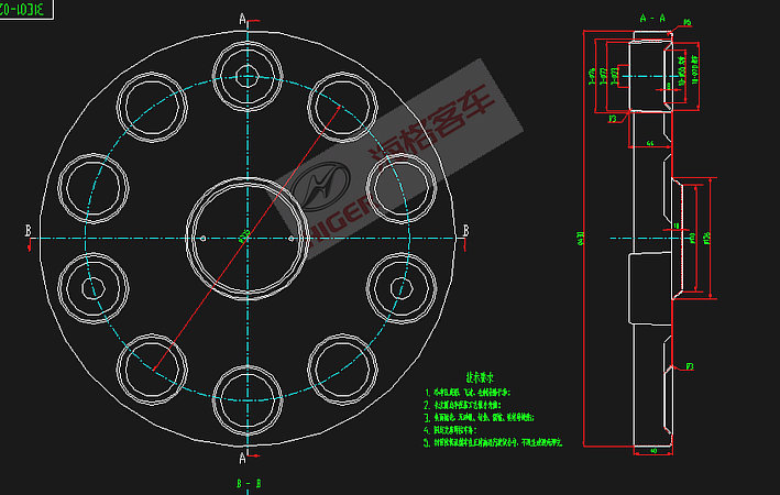 Front wheel cover (half stainless steel)
