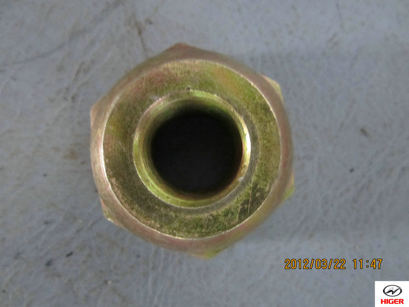 Right front wheel nut
