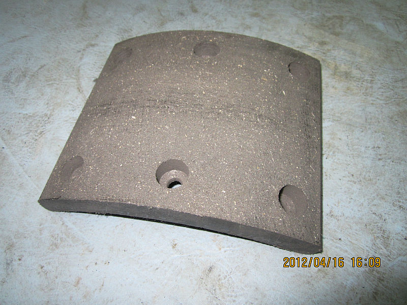 Plaque de frottement du frein avant I