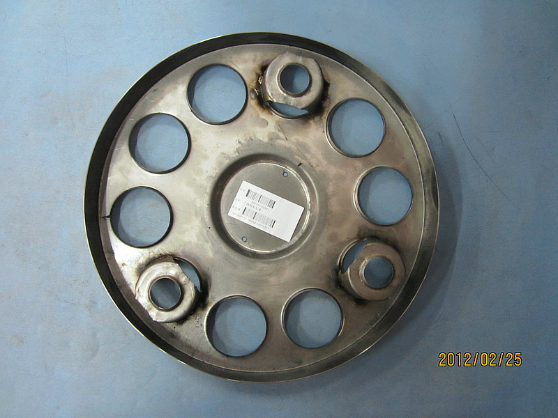 Передний кожух колеса (половина нержавеющей стали)-1