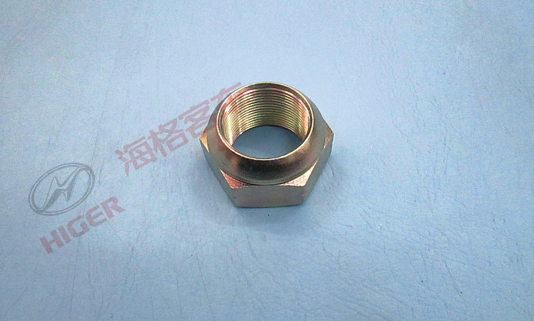 Left rear wheel external nut