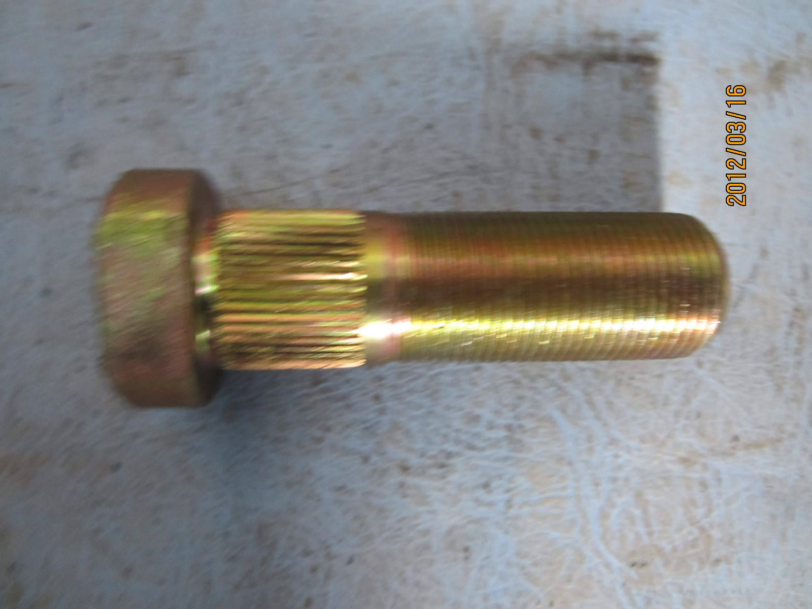 Tire bolts (spline part diameter 24)