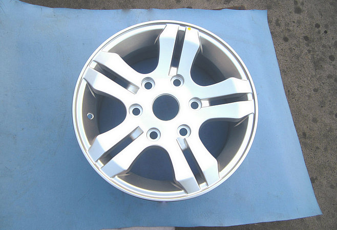 Wheels (15X6J-139.7, aluminum ring)