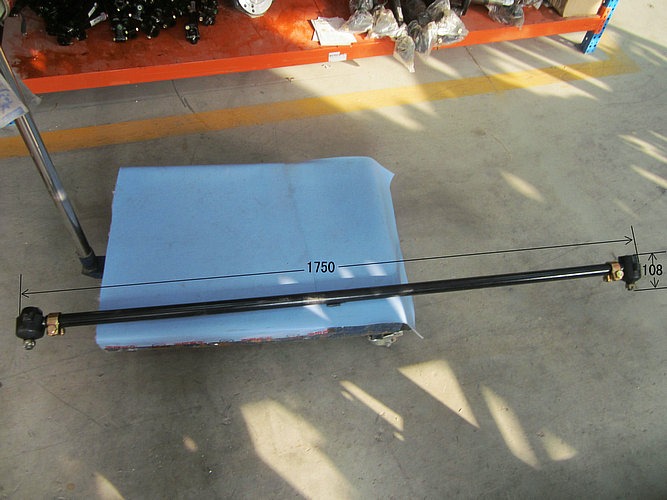 Cross-tie rod assembly