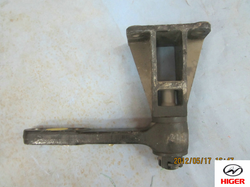 Middle rocker arm and support assembly