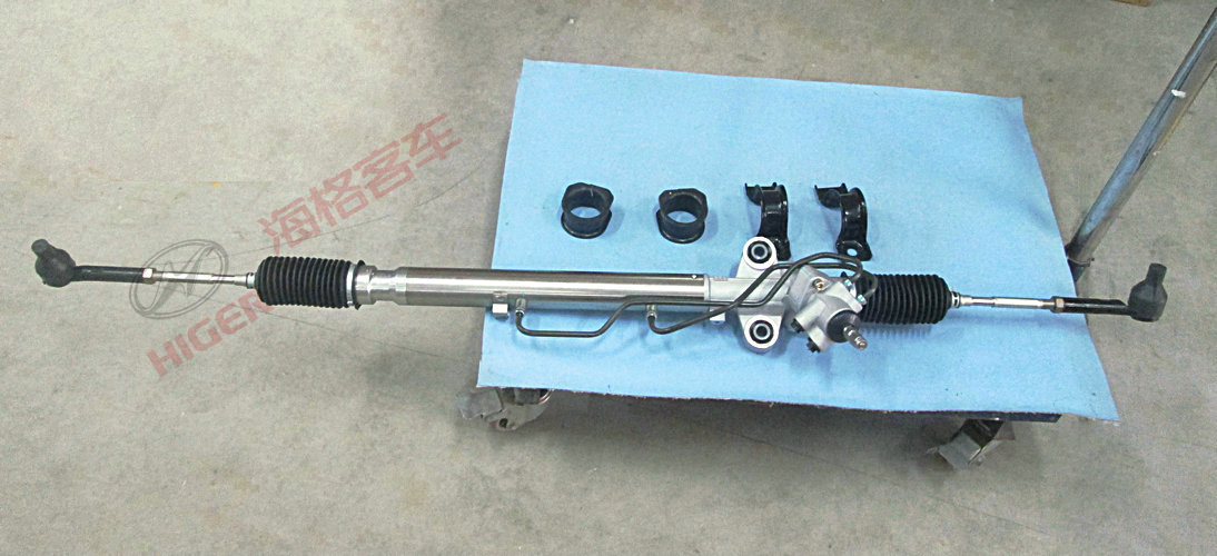 Steering device (left rudder small stroke)