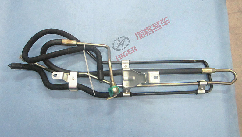 Steering high and low pressure pipe assembly