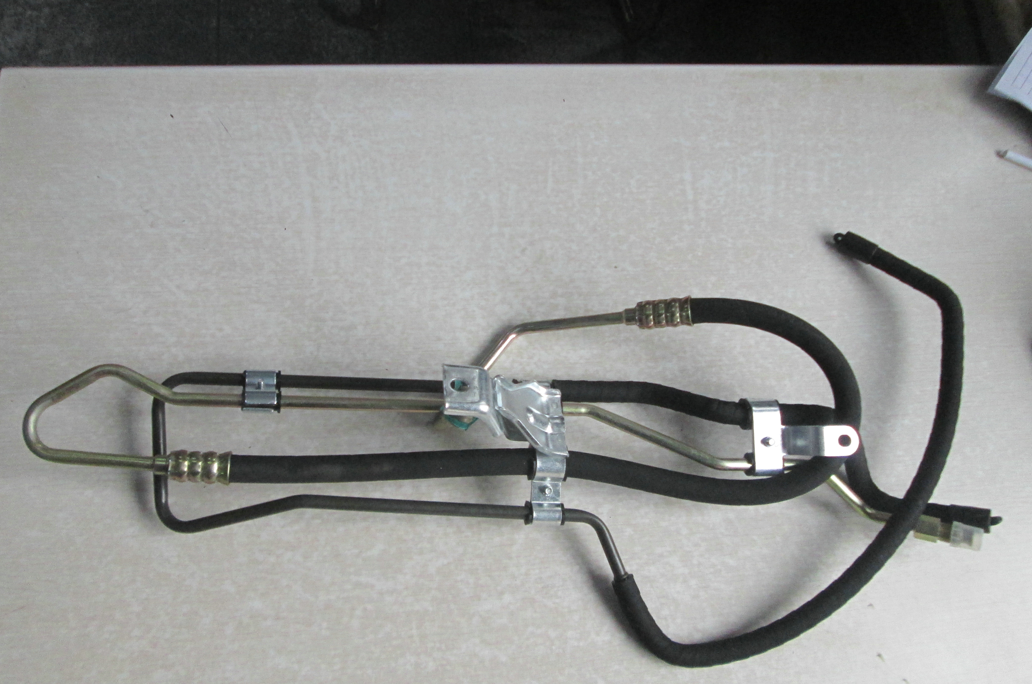 Steering high and low pressure pipe assembly (trial production)