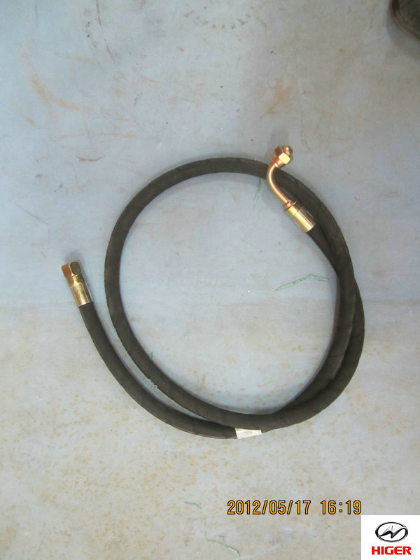 Power steering oil return hose assembly