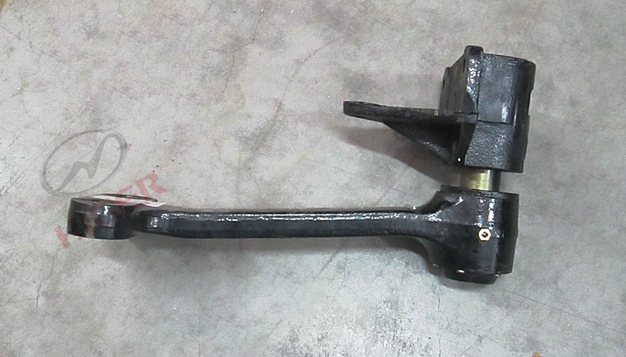 Middle rocker arm and support assembly