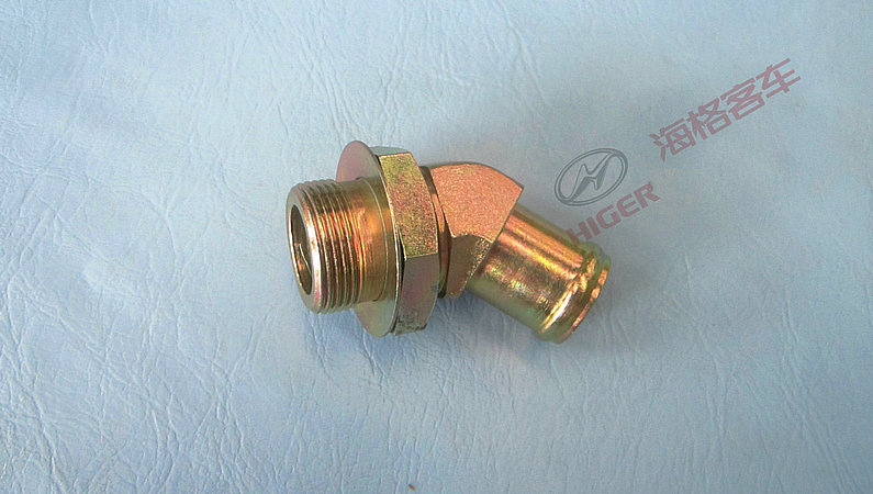 Steering pump oil inlet connector