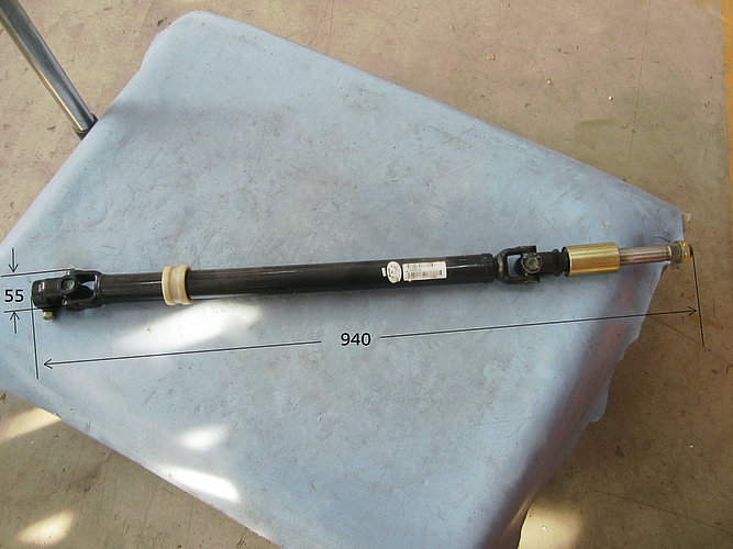 Lower section drive shaft assembly