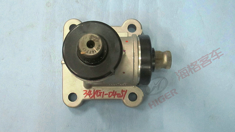 Angle transmission assembly (steering)