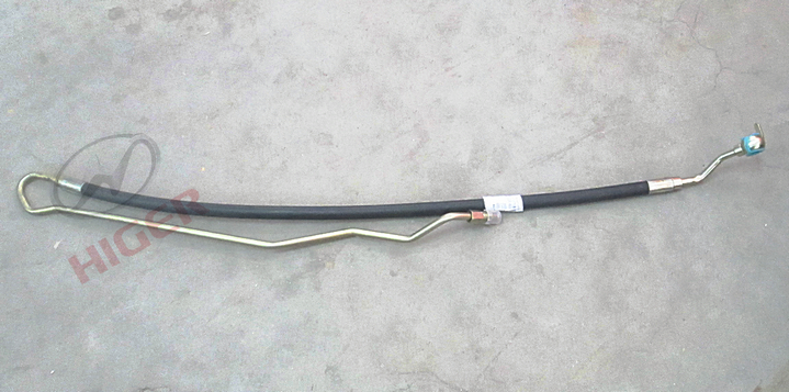 Steering high pressure pipe assembly