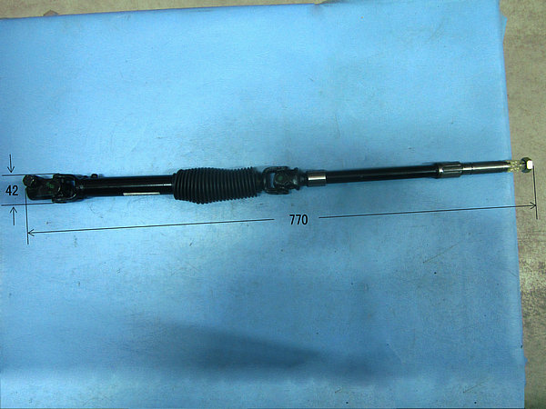 Arbre de direction et assemblage universel de transmission