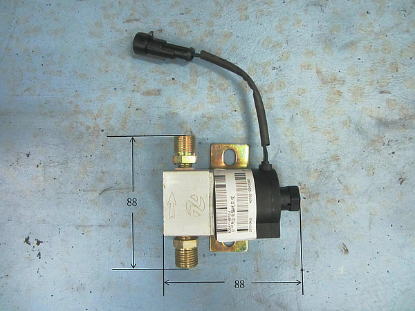 Solenoid valve (exhaust brake)