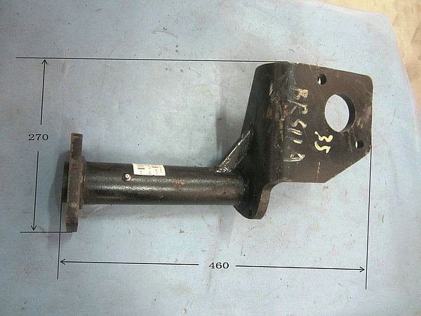 Rear air chamber bracket assembly