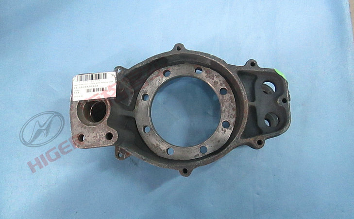 Rear brake base plate and bushing assembly-1