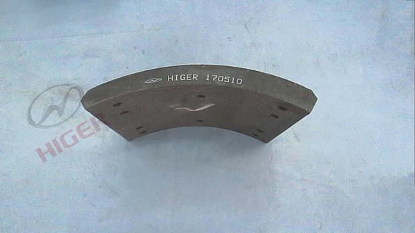 Rear brake friction plate-1