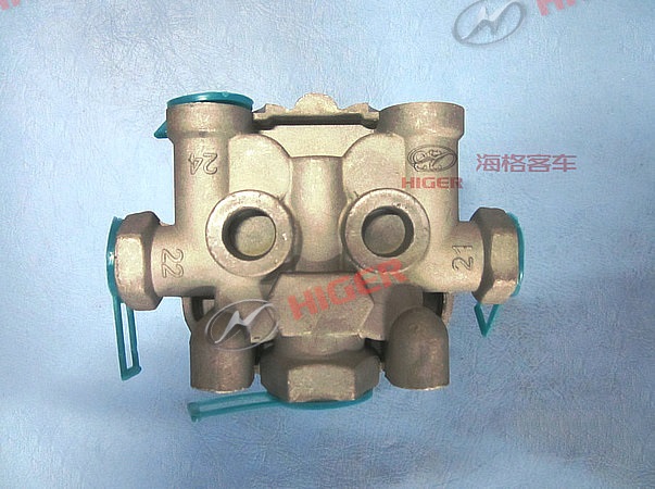 Four-loop protection valve assembly