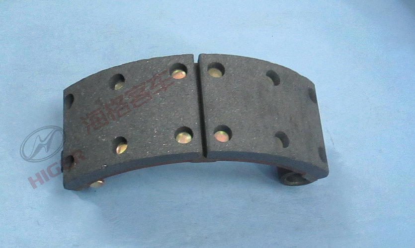 Front brake shoe with friction plate assembly (Part 2)-1