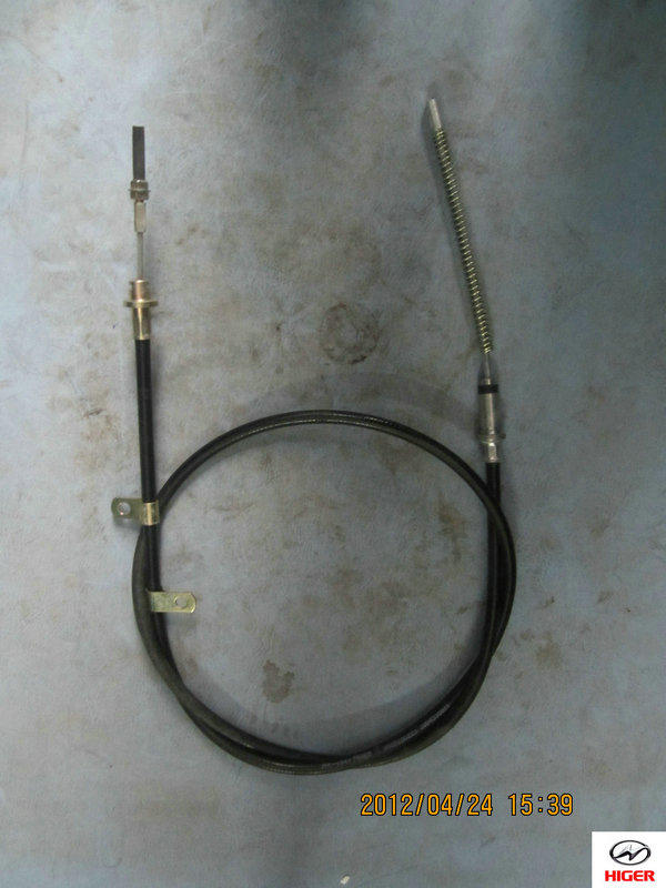 Parking brake control wire drawing assembly