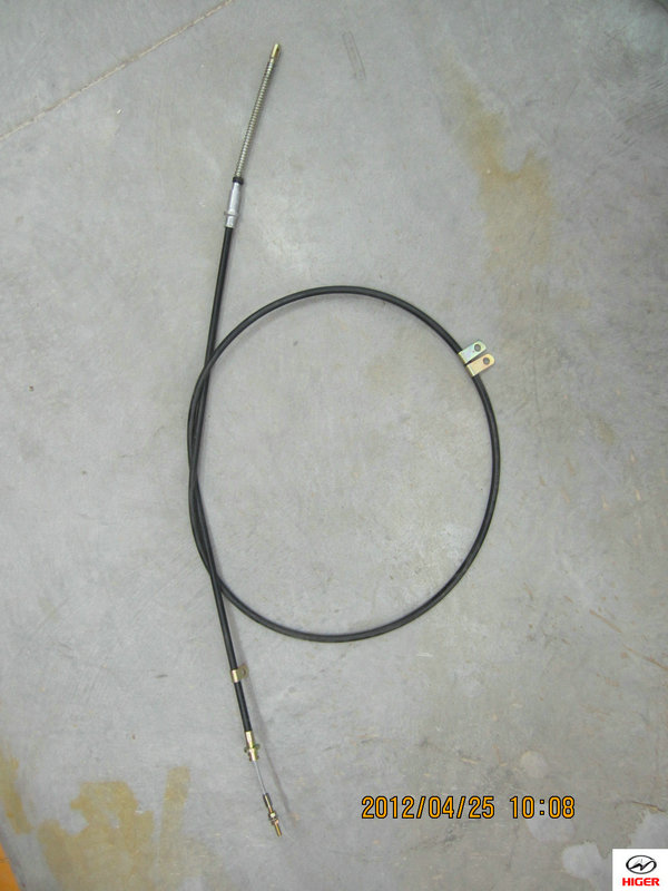 Parking brake control wire drawing assembly