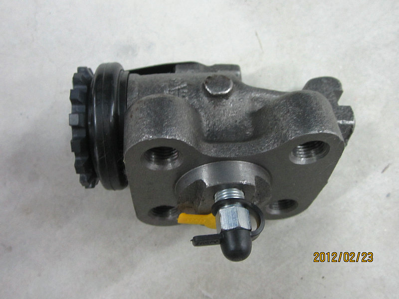 Front right rear brake pump assembly