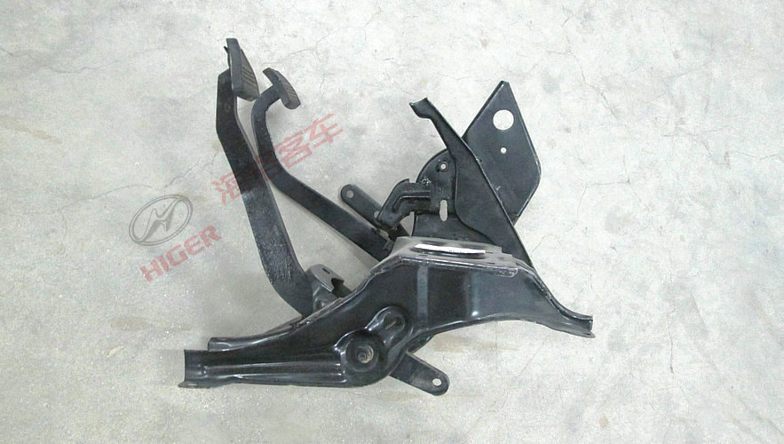 Pedal and bracket assembly (brake)