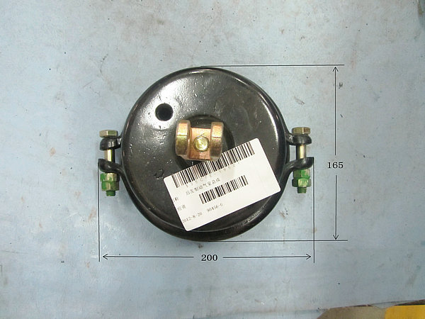 Rear left brake chamber assembly