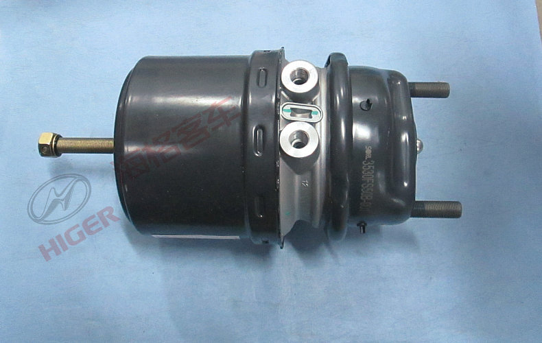 Rear left spring energy storage brake air chamber assembly