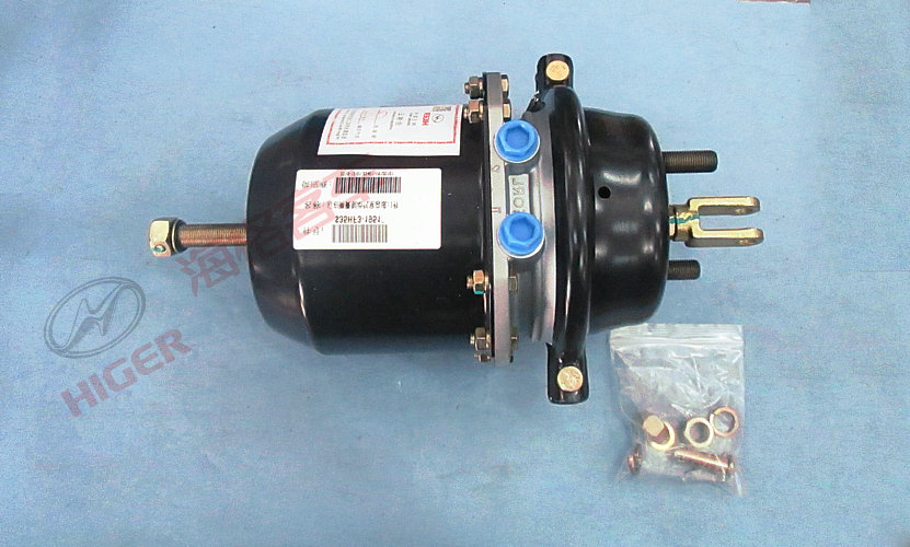 Rear left spring brake air chamber assembly