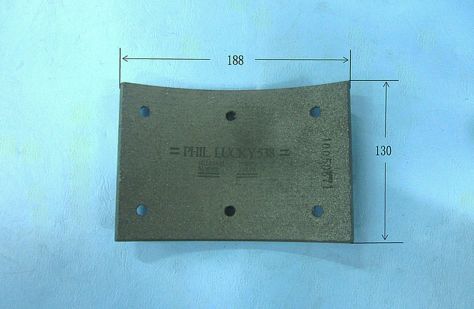 Front friction plate