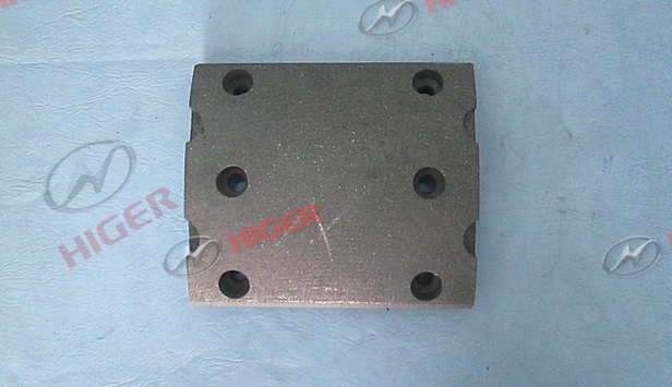 Rear brake friction plate