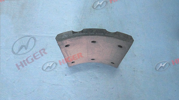 Rear brake friction pad (14 thick)-1